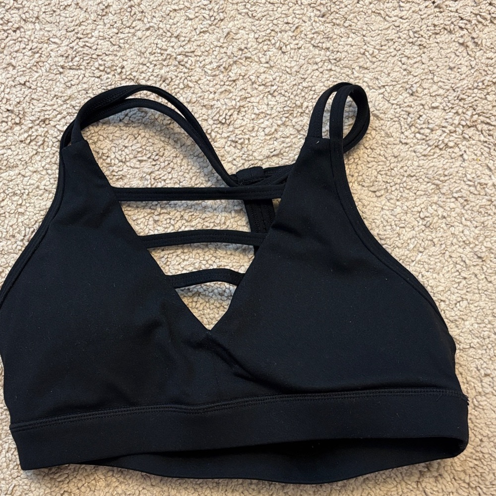 ZYIA Black Strappy Bralette - Women Intimates & Sleepwear